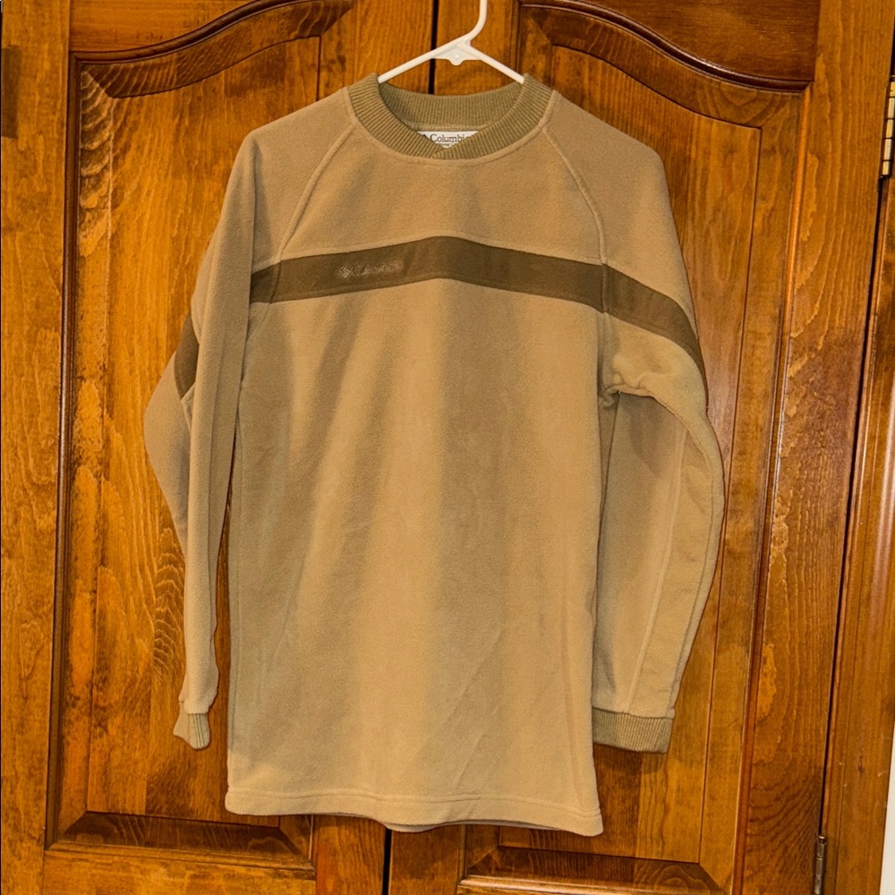 Columbia Beige Crewneck Sweatshirt